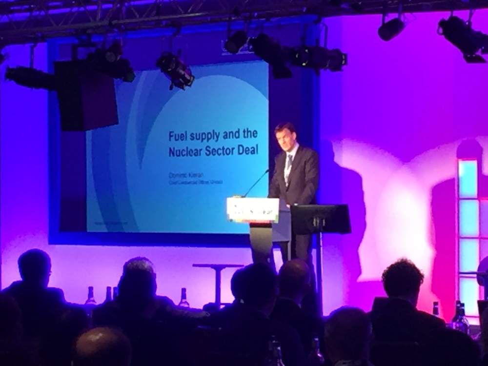 Dominic Kieran, Urenco’s Chief Commercial Officer